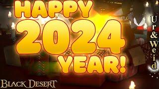 С Новым 2024 Годом от Ur&WeidBlack Desert Happy New Year 2024 GMV