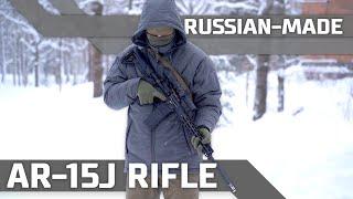 Russian-made AR-15J rifle
