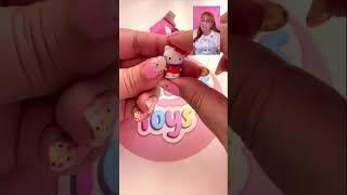 Cutting Open Hello Kitty From Toy Mini Brands Series 3 #shorts #minibrands #unboxing #hellokitty