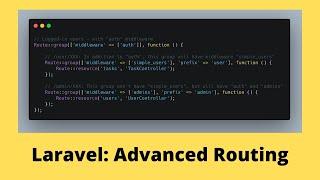 Laravel 8 Tips for Advanced Routing