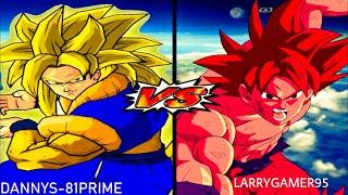 DRAGON BALL Z BUDOKAI TENKAICHI 3  DANNYS -81PRIME VS LARRYGAMER95