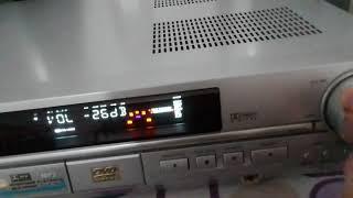 Receiver Panasonic home theater dvd SA-HT70 year2001