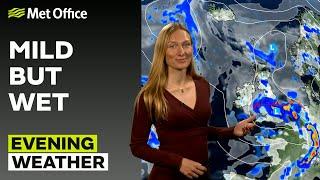 150724 – Heavy rain continues – Evening Weather Forecast UK – Met Office Weather