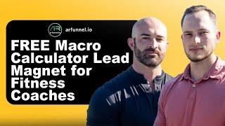 Free Macro Calculator Lead Magnet for Fitness Coaches