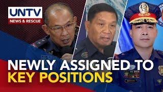 PNP reassigns three high-ranking officials