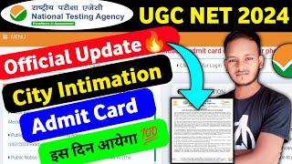 UGC NET Admit Card 2024  UGC NET 2024 City Intimation Date out  UGC NET Admit Card  Abhi Academy