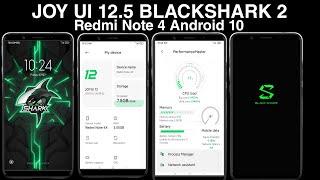 JOY Ui 12 BLACKSHARK 2 EDITION MIUI 12.5  Redmi Note 44X  Android 10  Berasa HP Gaming  Install