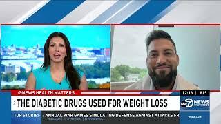 Dr. Arshad Ali Discusses the Rise of Diabetic Drugs for Weight Loss on ABC7 News