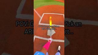 POV Get on Base Win an ARIA Sliding Mitt of YOUR CHOICE #shorts