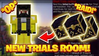 RAIDING A OP BASE + NEW TRIAL ROOM OP TRIAL RUNS   CosmicPVP Factions #8