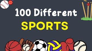 100 Different Sports in the World  global sports  Olympics sports