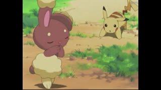 Pokemon Diamond And Pearl Dawn’s Buneary Refuses To Battle Pikachu... *CUTE*