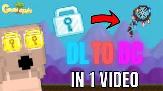 DL TO DREAMCATCHER STAFF 305WLS  IN 1 VIDEO GROWTOPIA INSANE PROFIT   Get rich fast 2021