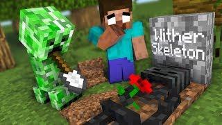 Monster School  RIP Wither Skeleton - Minecraft Animation