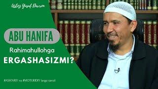 ABU HANIFA rahimahullohga ergashasizmi?   Ustoz Yusuf Davron