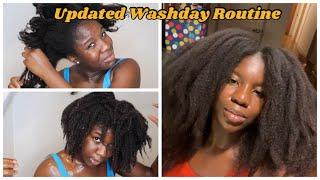 WASH DAY ROUTINE FOR 4C HAIR start to finish Promotes Hair growth