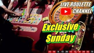  LIVE ROULETTE  Exclusive Sunday In Las Vegas Casino  Lots of Betting  2024-07-28