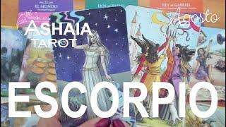 #ESCORPIO  LE PREOCUPA QUE TENGAS OTRAS OPCIONES  ASHAIA #TAROT AMOR #HOROCOPO HOY #AGOSTO