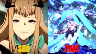 GBVSR High Level Gameplay Sho Metera VS Pam Katalina