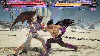 Tekken 8 Jin Vs Kazuya  Mishima Battles at Its Best