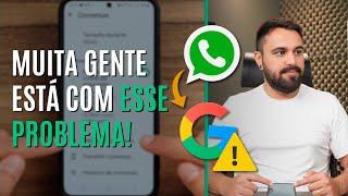 ATENÇÃO O WHATSAPP ESTÁ LOTANDO O ARMAZENAMENTO DA SUA CONTA GOOGLE