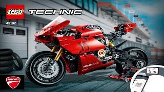 LEGO instructions - Technic - 42107 - Ducati Panigale V4 R