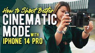 3 Tips for Shooting CINEMATIC MODE on the iPhone 14