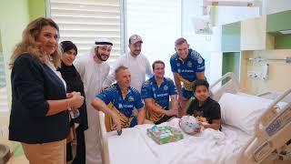 World Rugby Stars Visit Al Jalila Childrens