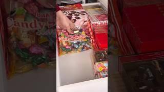 ASMR  Restocking Sweets #shorts #sweets #satisfying #restocking #asmr