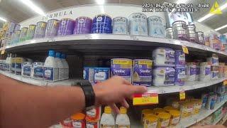 BODY CAM Officer makes emergency run for formula for mother whose milk dried up