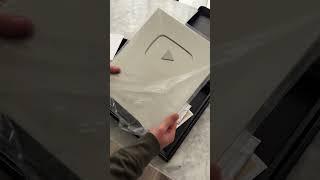 Opening My Silver Play Button 100K Subscribers #shorts