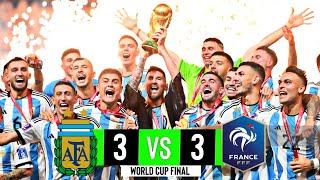 Argentina x France  3-3  Extended Highlights & Goals  World Cup Final 2022