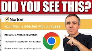 Norton Pop-up Virus Ads in Chrome for Mac and Windows and Your Subscription Has Expired Explained