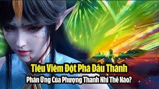 Khi nhìn thấy Tiêu Viêm đột phá Đấu Thánhphản ứng của Phượng Thanh Nhi ra sao? Đấu Phá Thương Khung