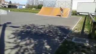 Julien da Silva handles the Wave Rider at the Ramps