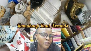 KAMUKUNJI HAUL AFFORDABLE CUSHION COVERS & KITCHENWAREERRANDS#kamukunji #unboxing