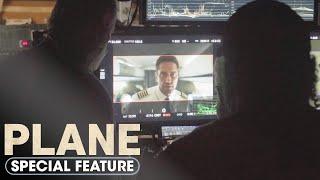 Plane 2023 Special Feature ‘Gerard on the Gimbal– Gerard Butler Mike Colter Yoson An