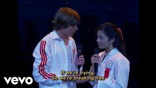 Troy Gabriella - Breaking Free From High School MusicalSing-Along