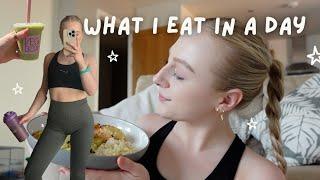 what i eat in a day work & gym ️ ️‍️  emily rose