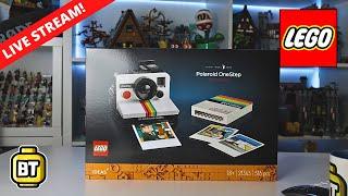 LEGO Ideas Polaroid OneStep SX-70 Camera 21345 build LIVE