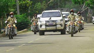 AP Police Boss Entry  KV Rajendranath Reddy Takes Charge as AP DGP  Bezawada Media