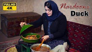 Original Dish from Mazandaran  Nardooni Duck in Gamaj  Rural Cuisine