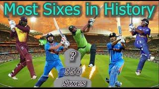 Ro-HIT Sharma Record breaking Innings  Most Sixes in International Cricket History Top 20 Batsmen