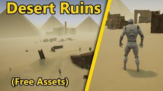 How To Make A Desert Ruins Environment - UE4 4.25