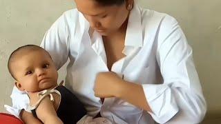 Indian mom breastfeeding#breastfeeding #breastmilk