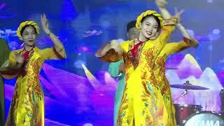 Vietnamese Folk Dance  l NorthEast India Festival 2023  Ho Chi Minh City Vietnam