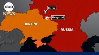 Ukraine continues to advance deeper into Russias Kursk region