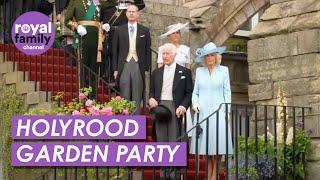 King and Queen Joined by Duke and Duchess of Edinburgh at Garden Party