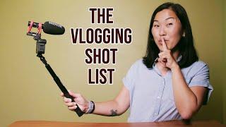 How to Film a Vlog for Beginners with The VLOGGING Shot List