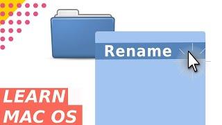 How to Rename Folder in Mac OS